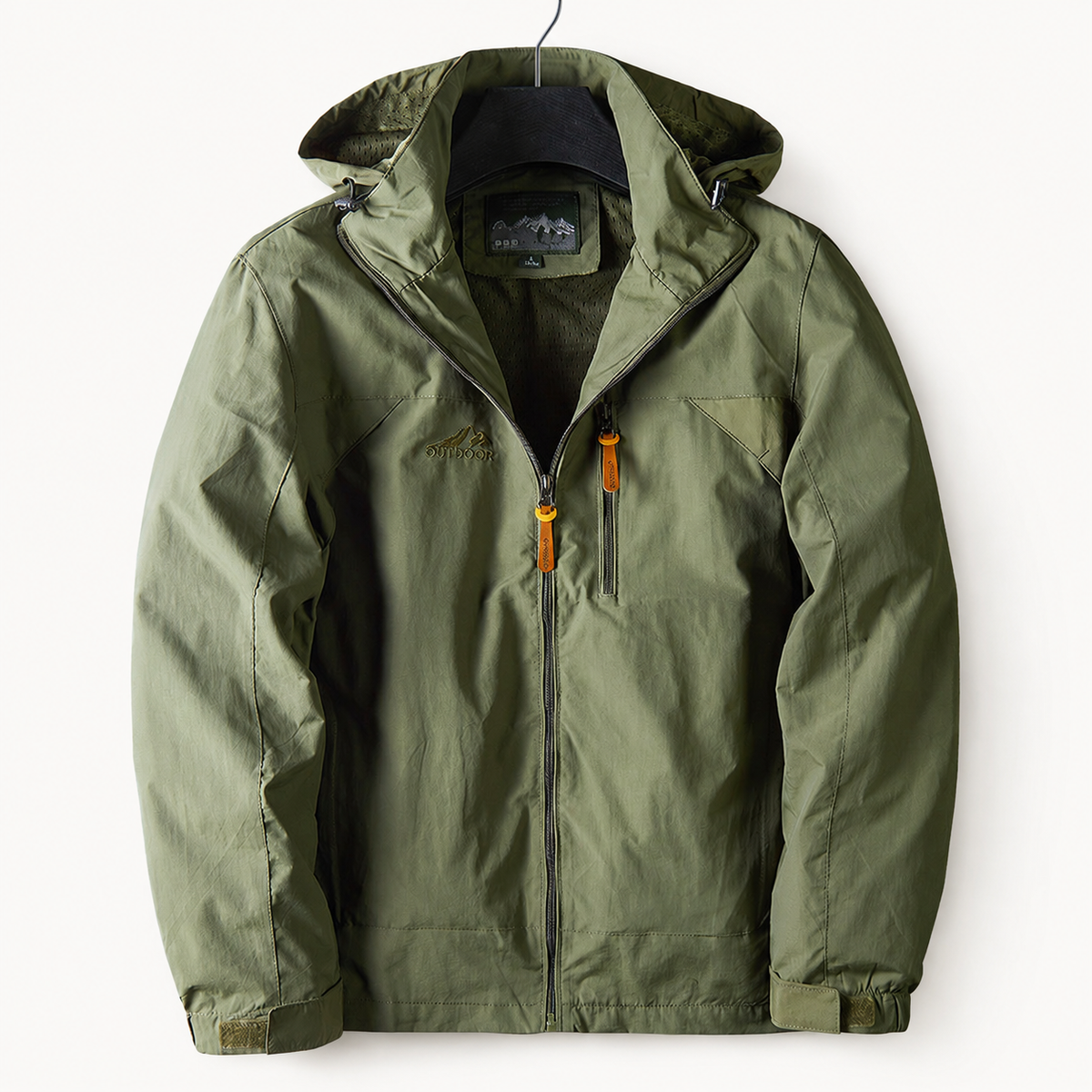 Jacob | Windproof Hooded Jacket