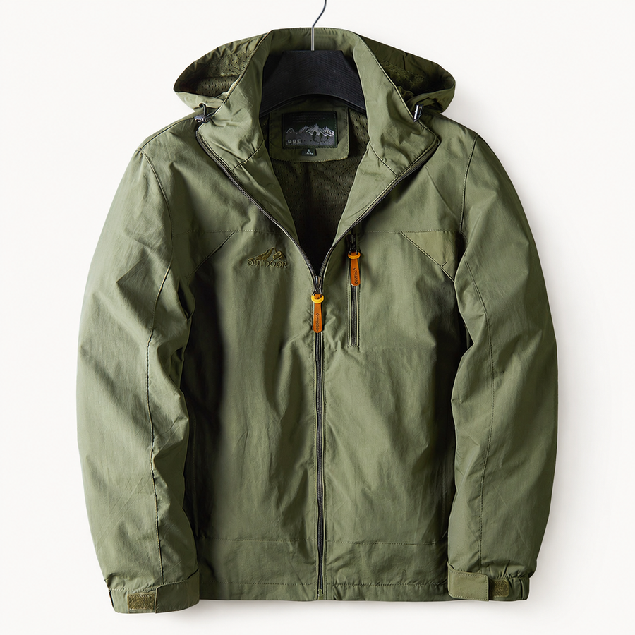 Jacob | Windproof Hooded Jacket