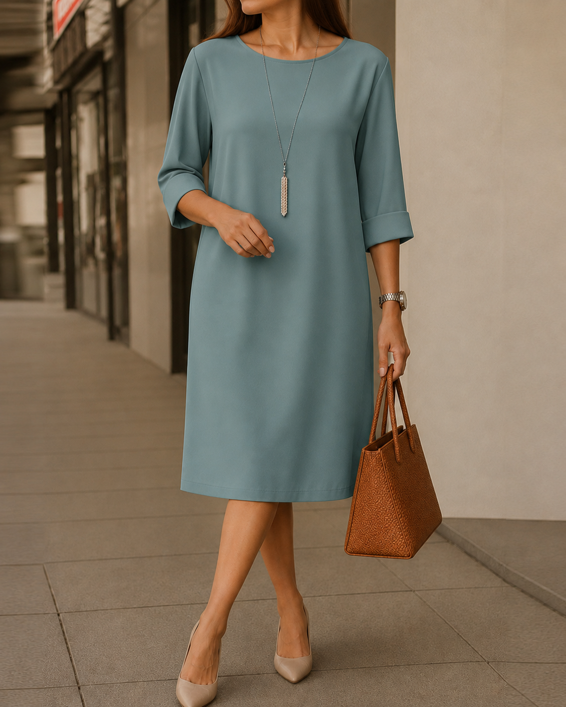Odessa | Relaxed Midi Dress