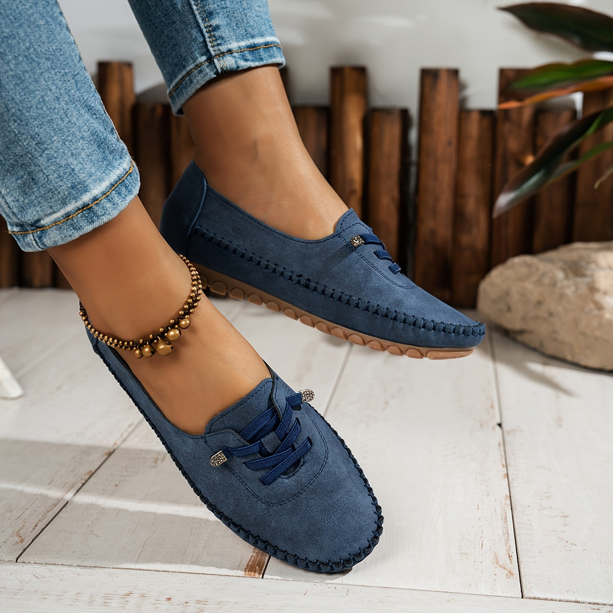 Amelie | Classic Slip-On Moccasins