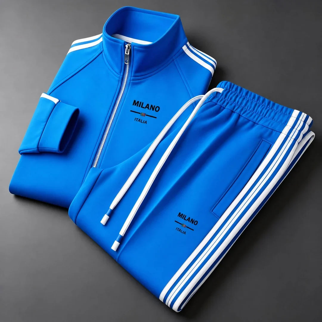 Lorenzo | Zip-Collar Two-Piece Tracksuit