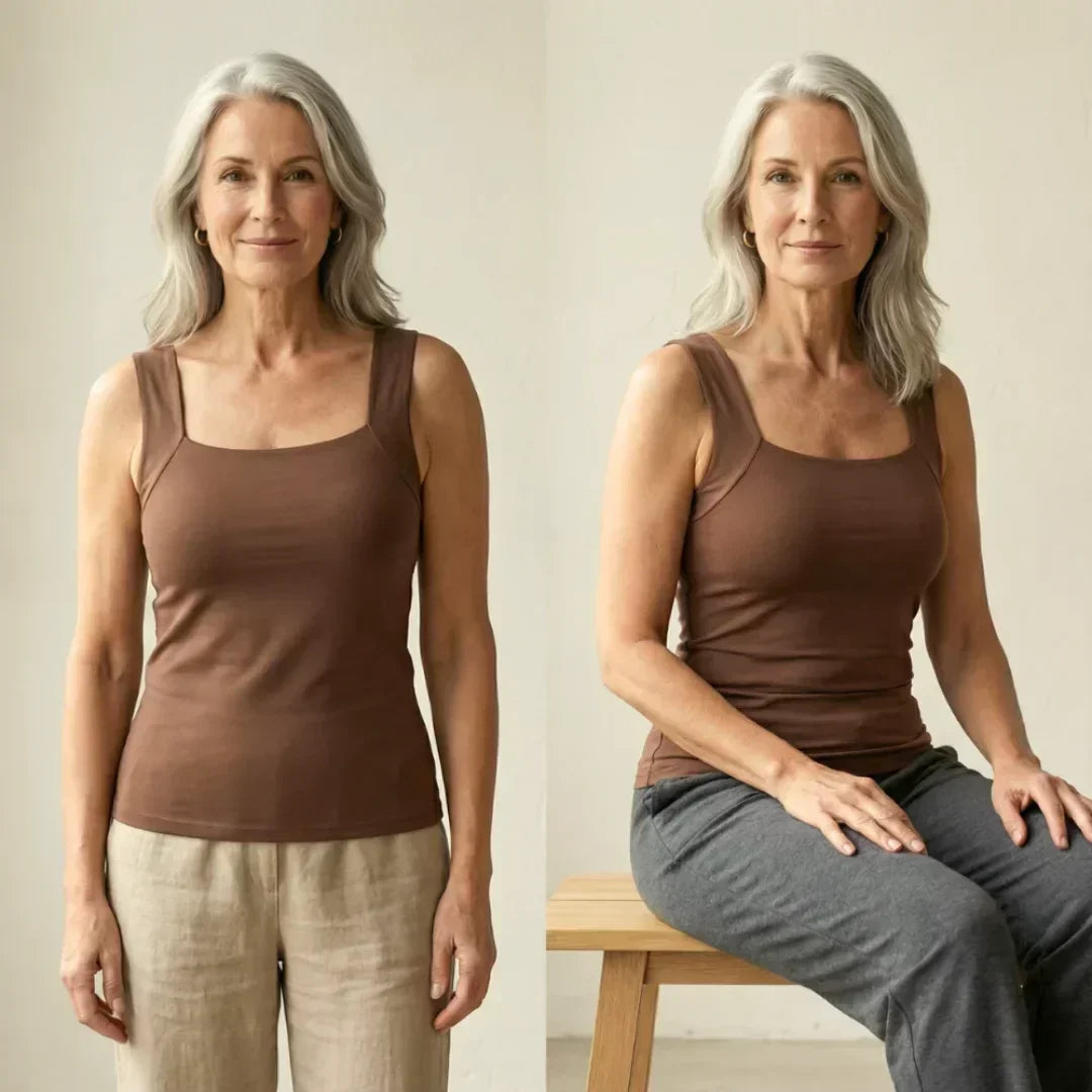 Roxanne | Built In Comfort Bra Tank Top