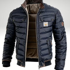 Thierry | Contrast-Collar Vintage Jacket