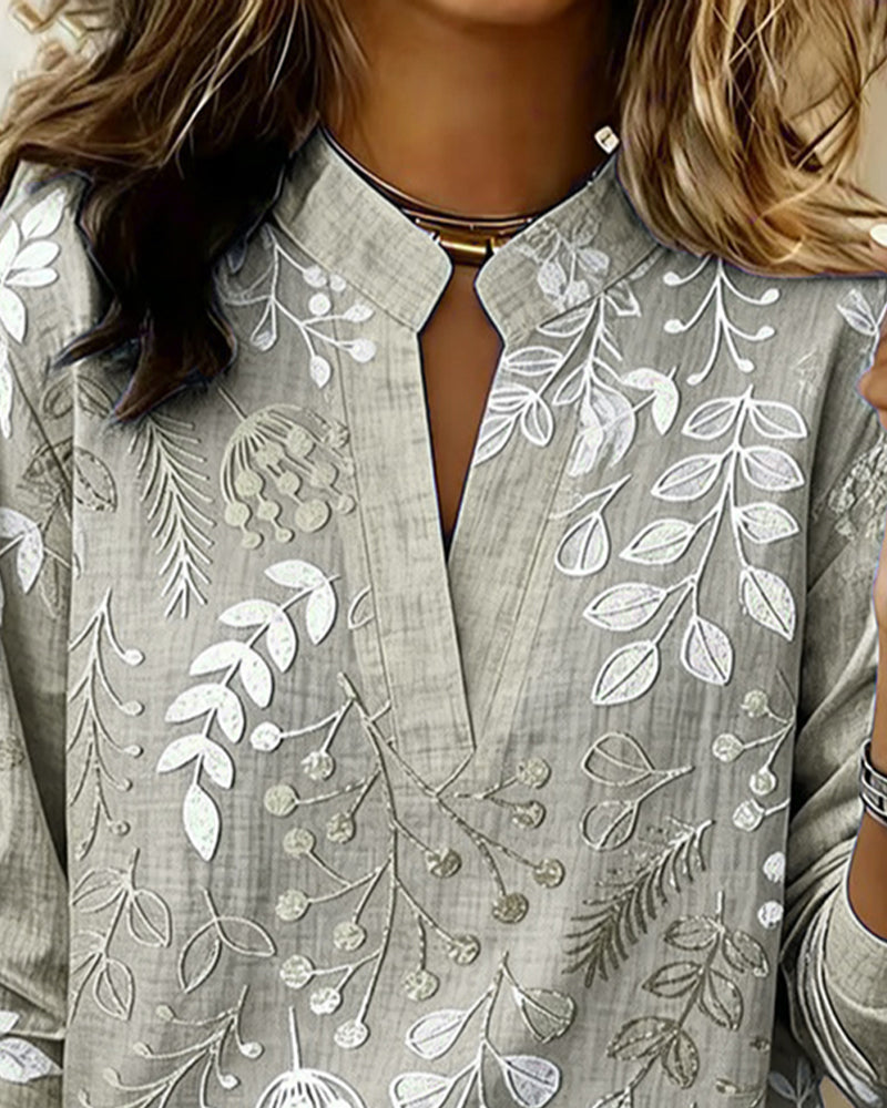 Aurelia | Soft-Touch Floral Blouse