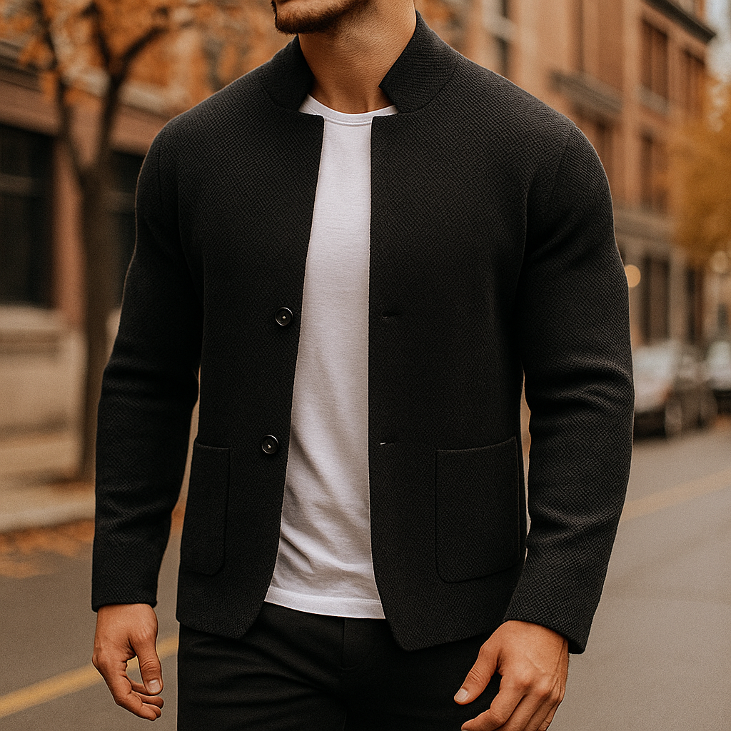 Brandon | Textured Cardigan