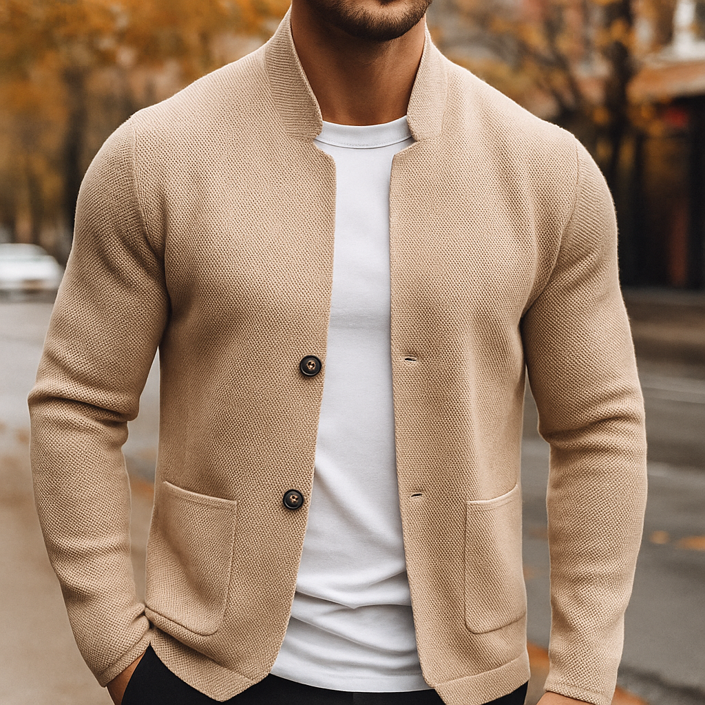 Brandon | Textured Cardigan
