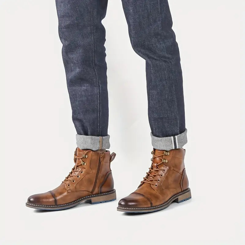 Edward | Lace-Up Ankle Boots