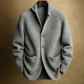 Nolan | Ribbed Button-Front Cardigan
