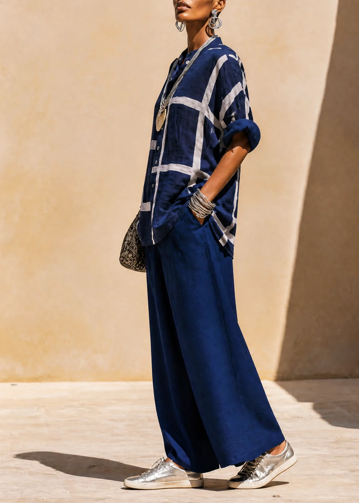Chloe | Loose Shirt and Casual Pants Set