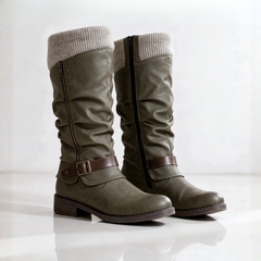 Briar | Buckle Mid-Calf Boots