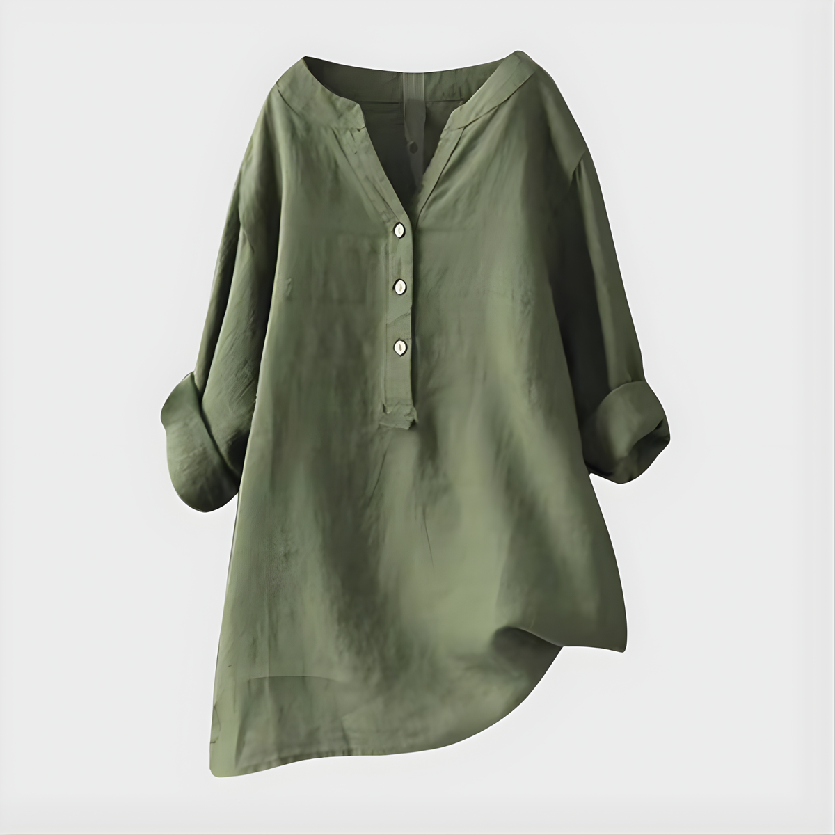 Nika | Elegant V-Neck Blouse