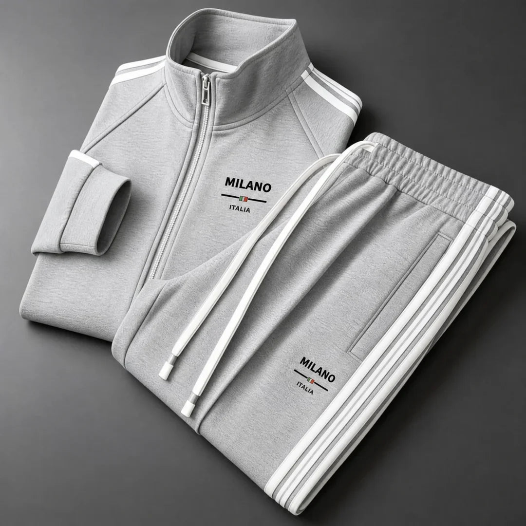 Lorenzo | Zip-Collar Two-Piece Tracksuit