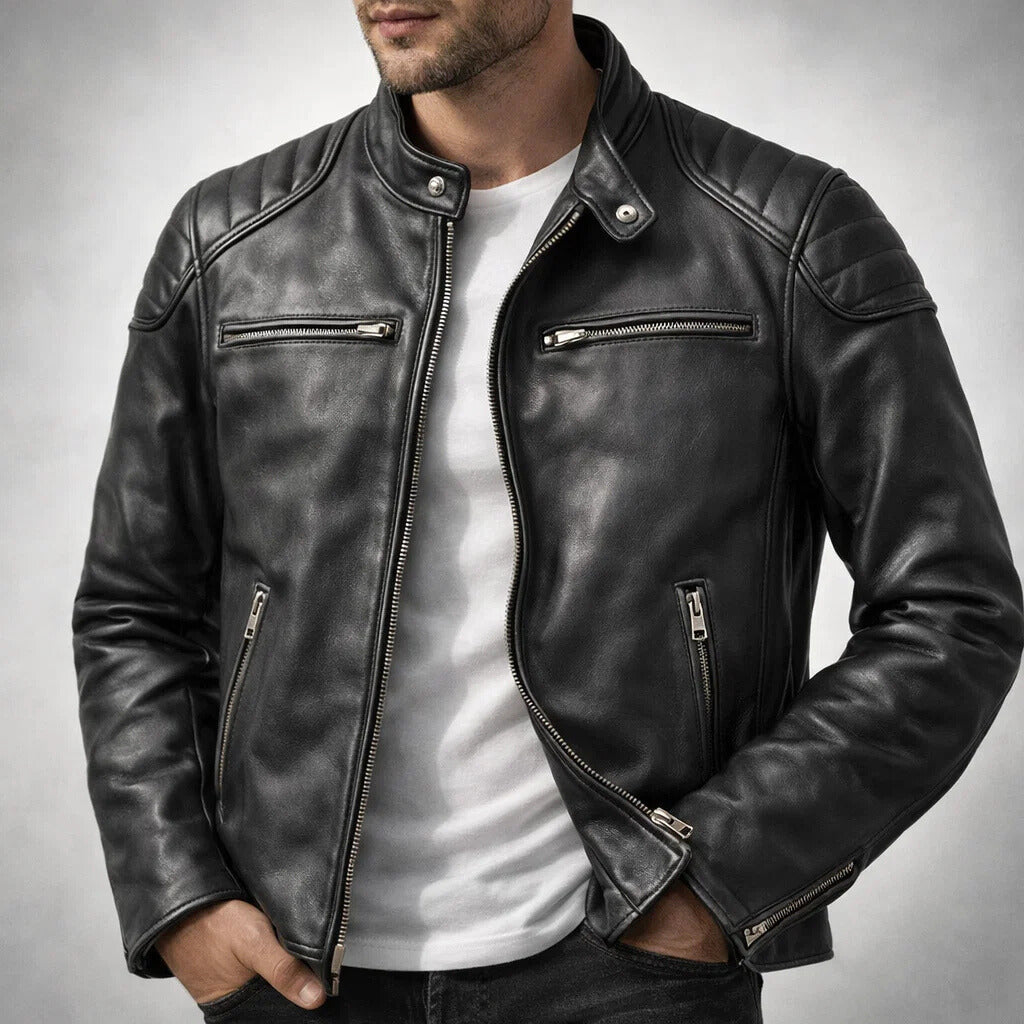 Bennett | Paneled Moto Jacket
