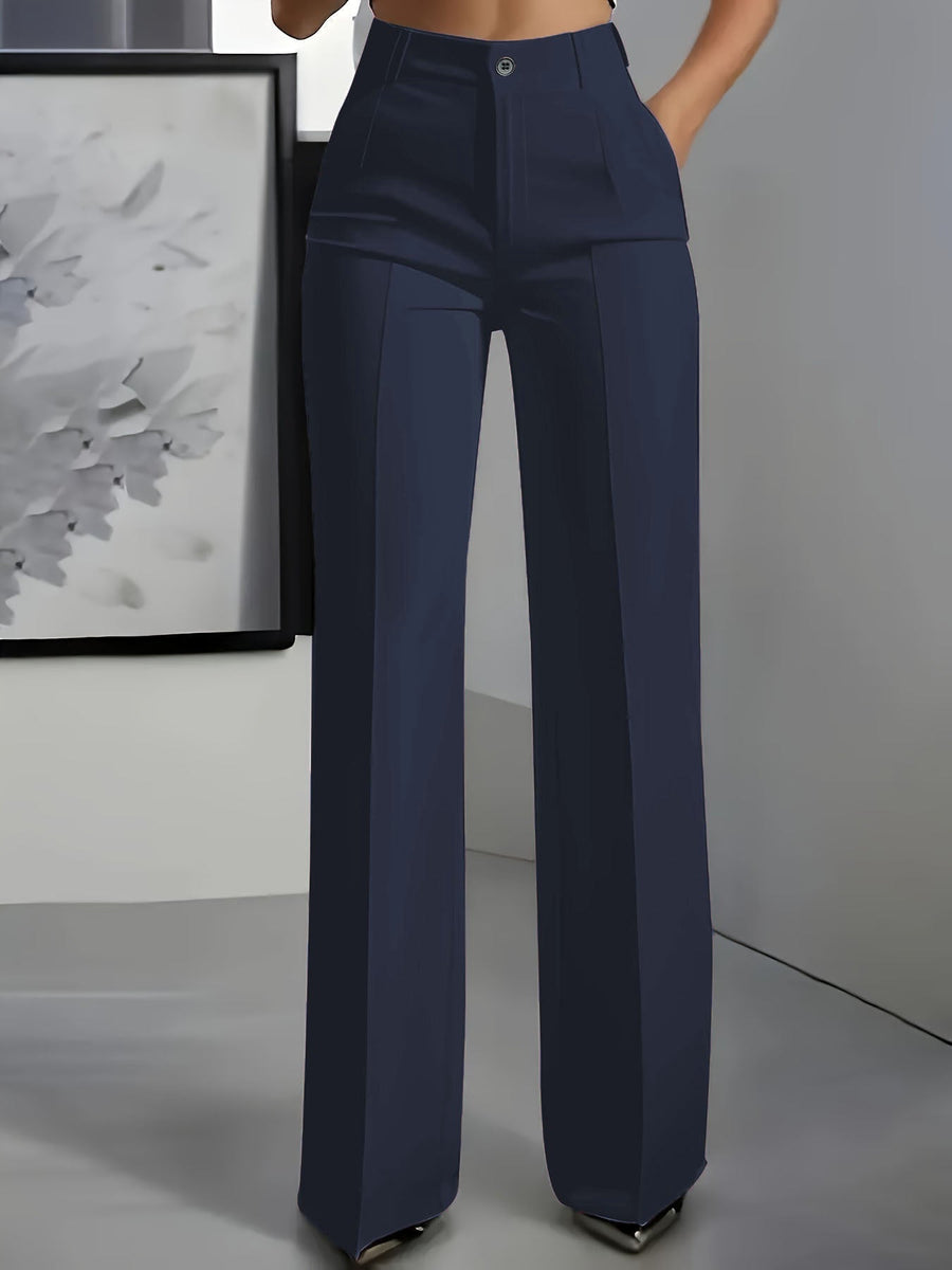 Adelynn | Effortless High Waist Stretch Pants