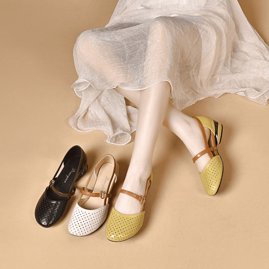 Harper | Compliment-Earning Low Heel Sandals