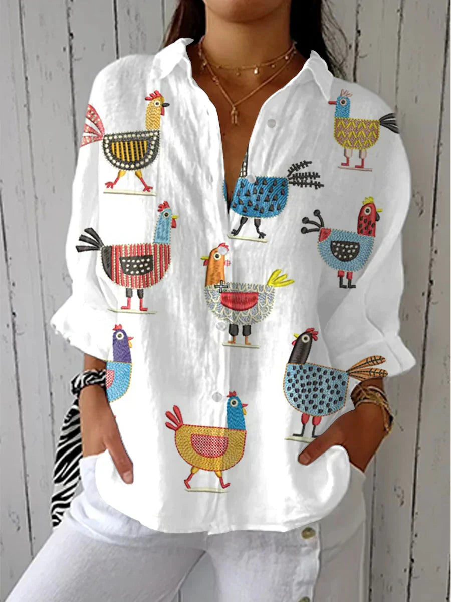 Nadine | Spring Garden Blouse