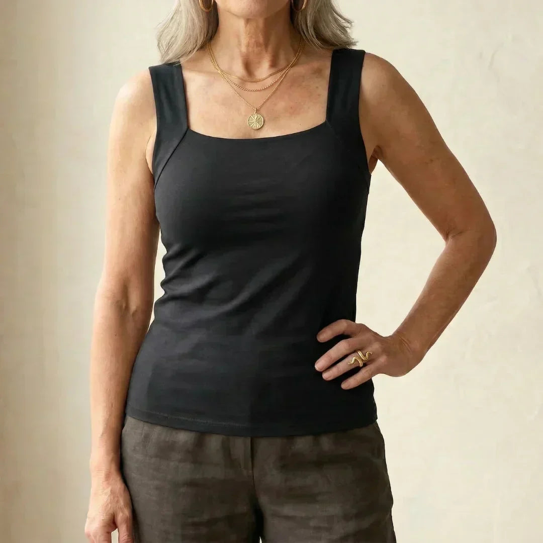 Roxanne | Built In Comfort Bra Tank Top