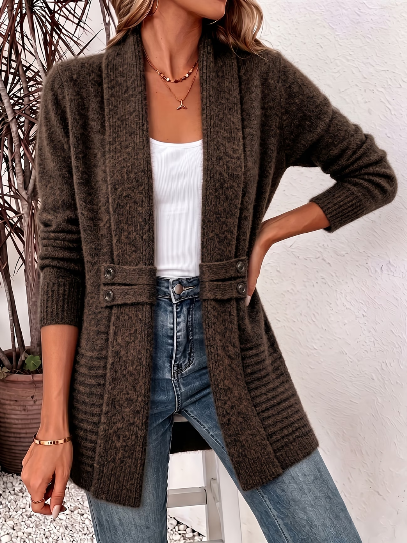 Zia | Cozy Knitted Summer Cardigan