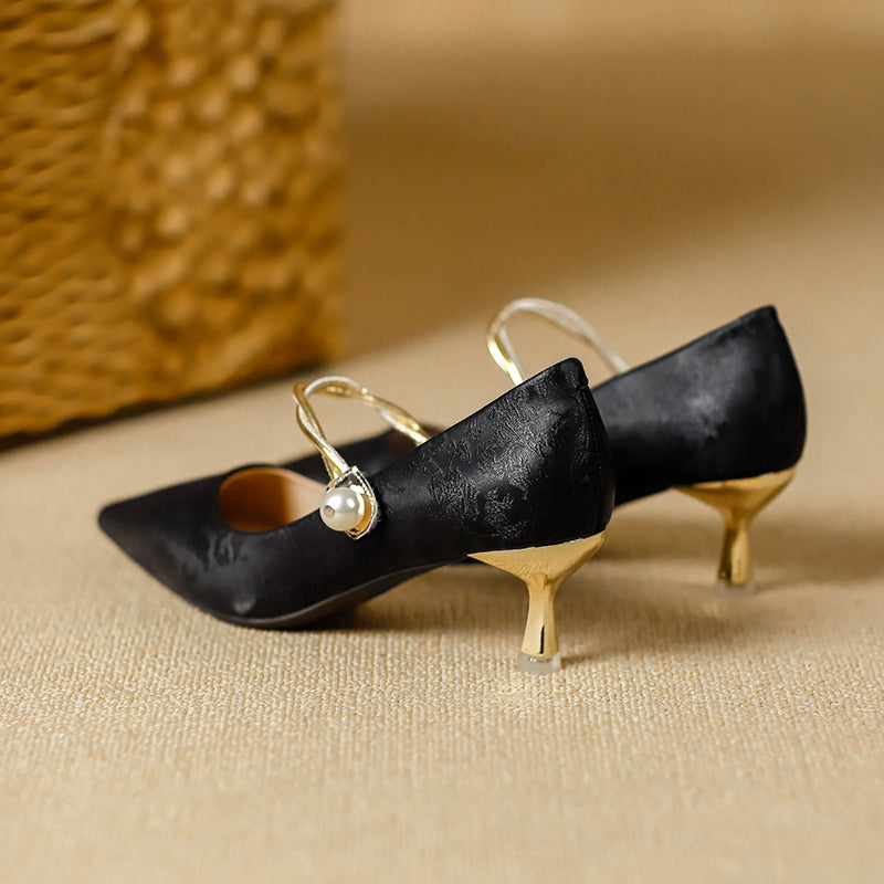 Cherie | Elegant Kitten Heels
