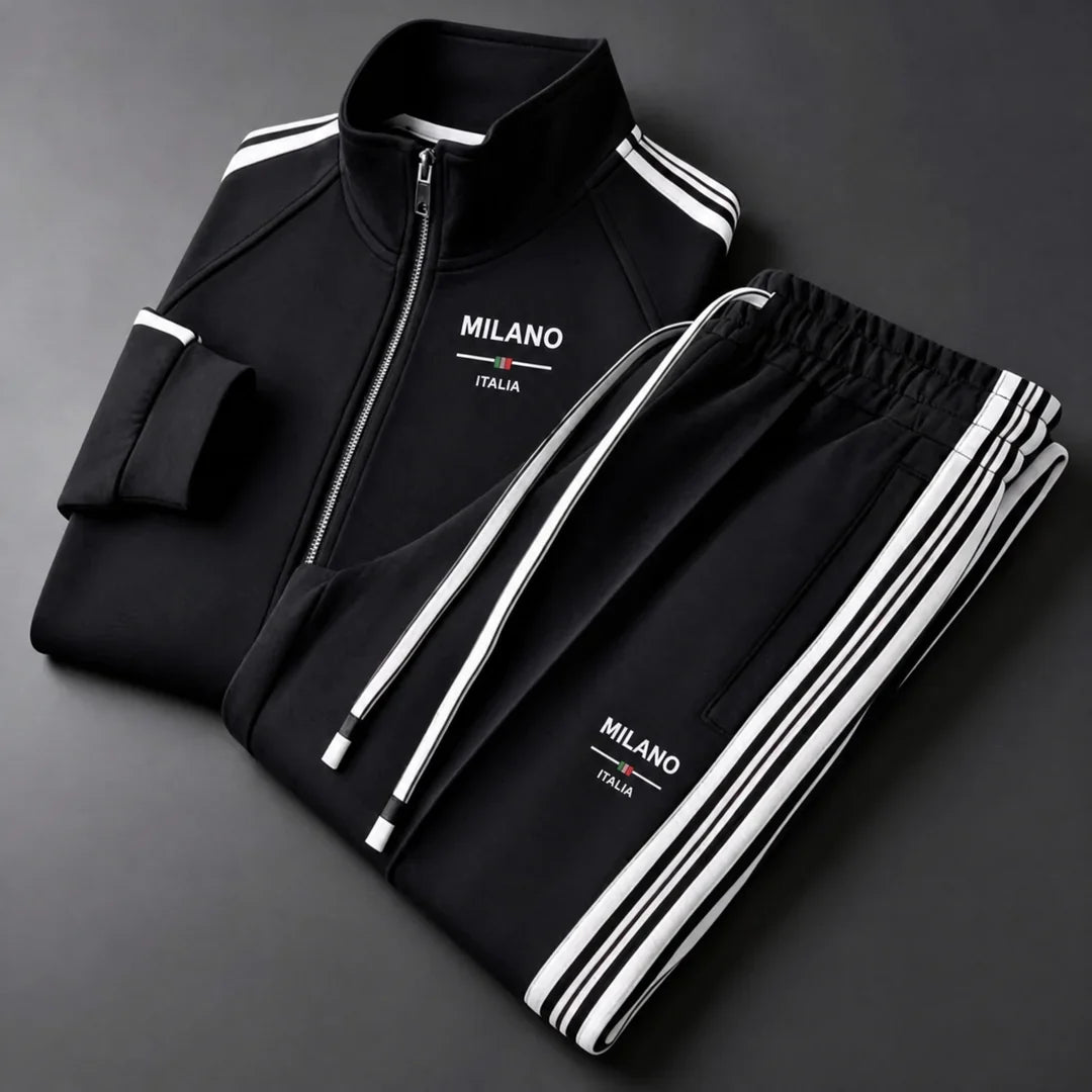 Lorenzo | Zip-Collar Two-Piece Tracksuit