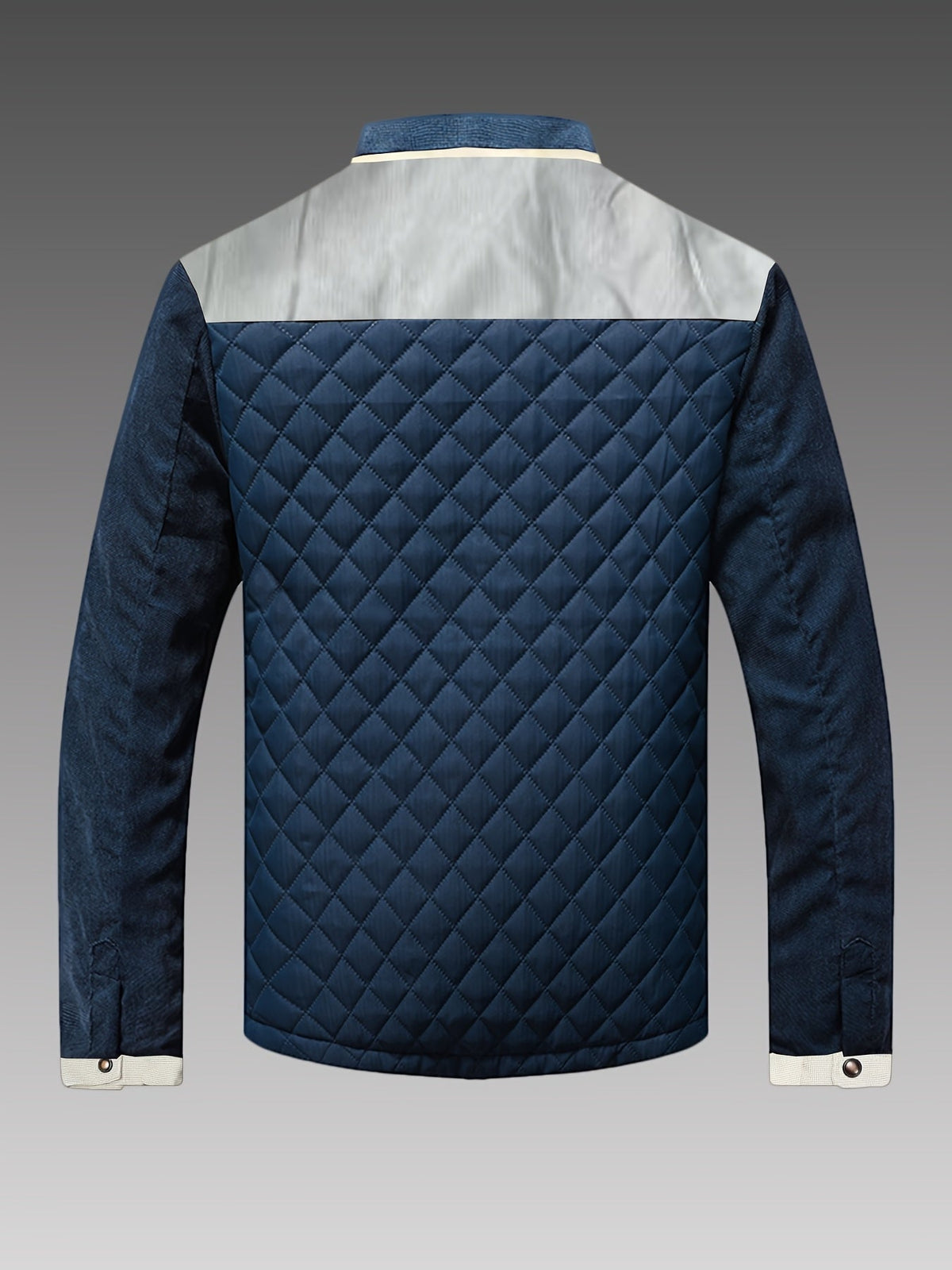 James | Quilted Stand Collar Jacket