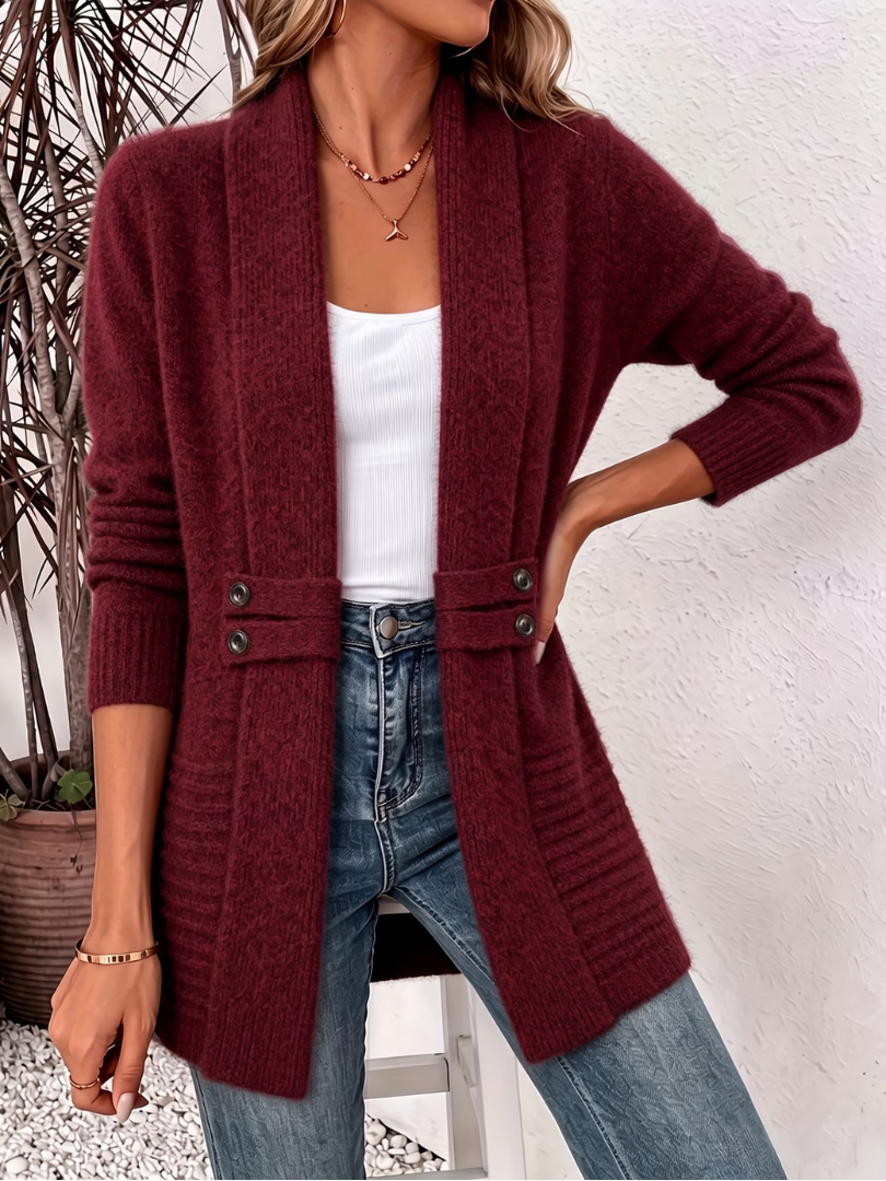 Zia | Cozy Knitted Summer Cardigan