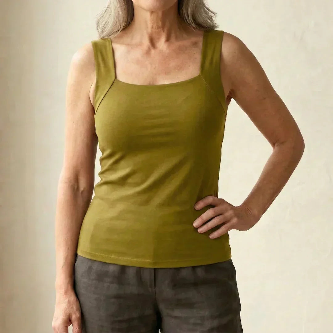 Roxanne | Built In Comfort Bra Tank Top