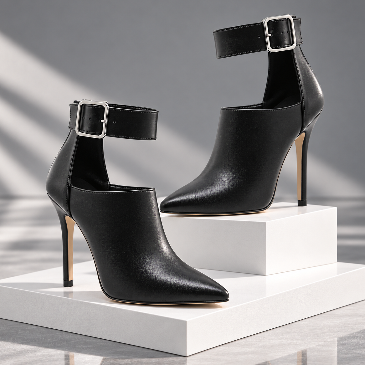 Maureen | Ankle Strap Heels