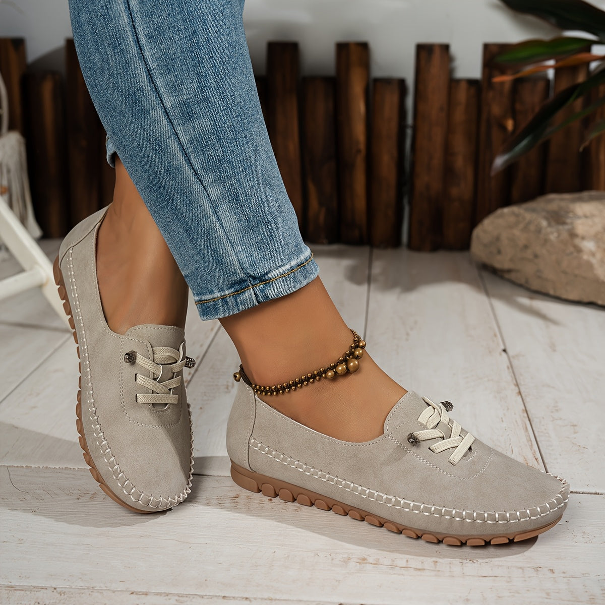 Amelie | Classic Slip-On Moccasins