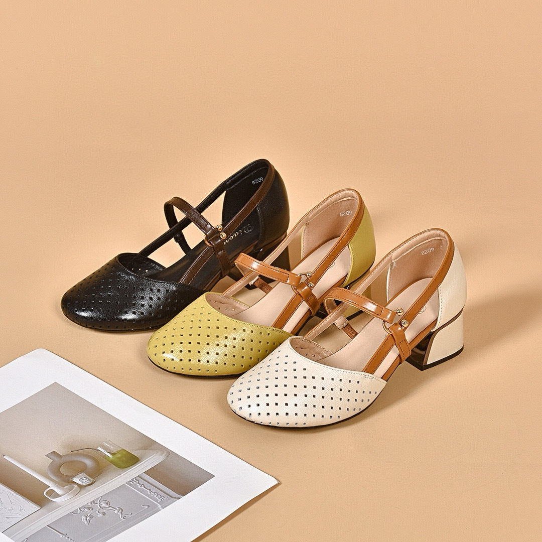 Harper | Compliment-Earning Low Heel Sandals