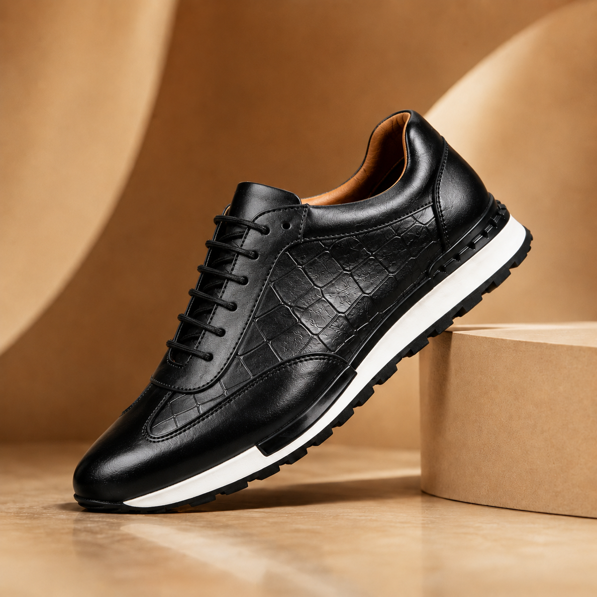 Lucian | Textured Everyday Sneakers