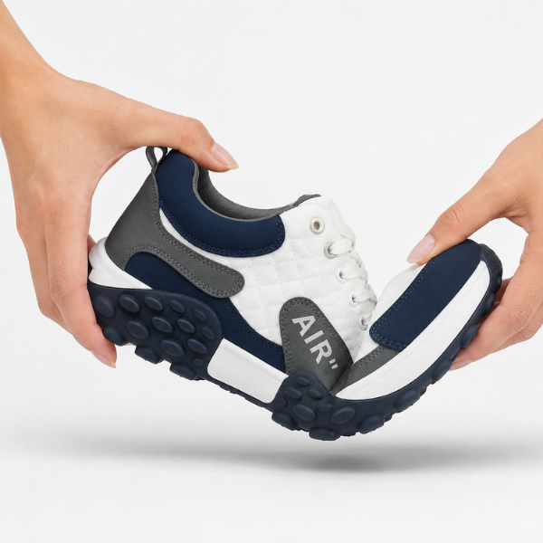 Tarek | Wide-Toe Lace-Up Walking Shoes