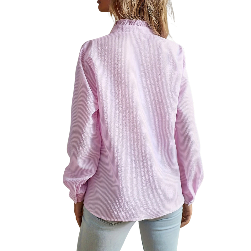 Jamaica | Polished Bishop Sleeve Blouse