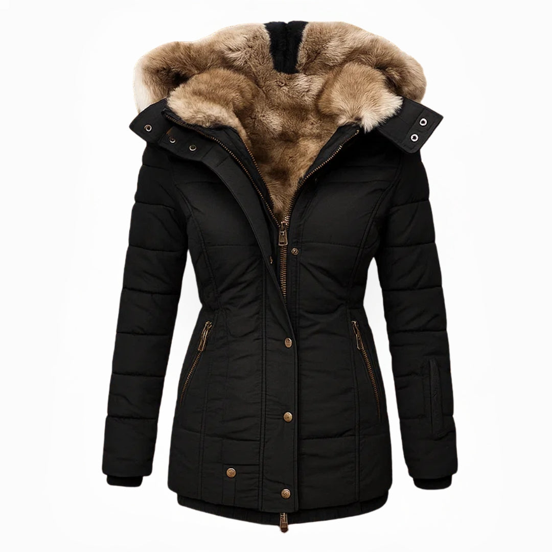 Margot | Hooded Quilted Winter Coat