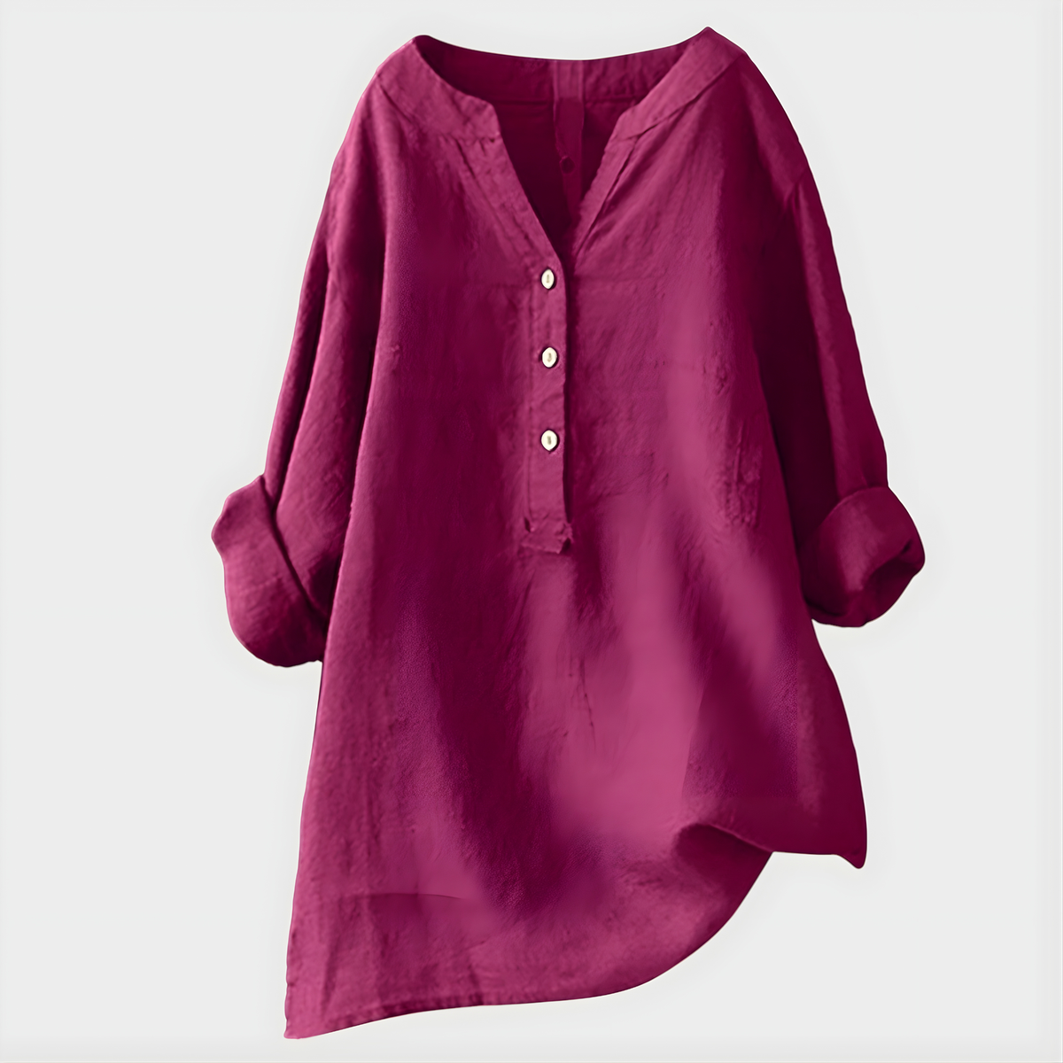 Nika | Elegant V-Neck Blouse