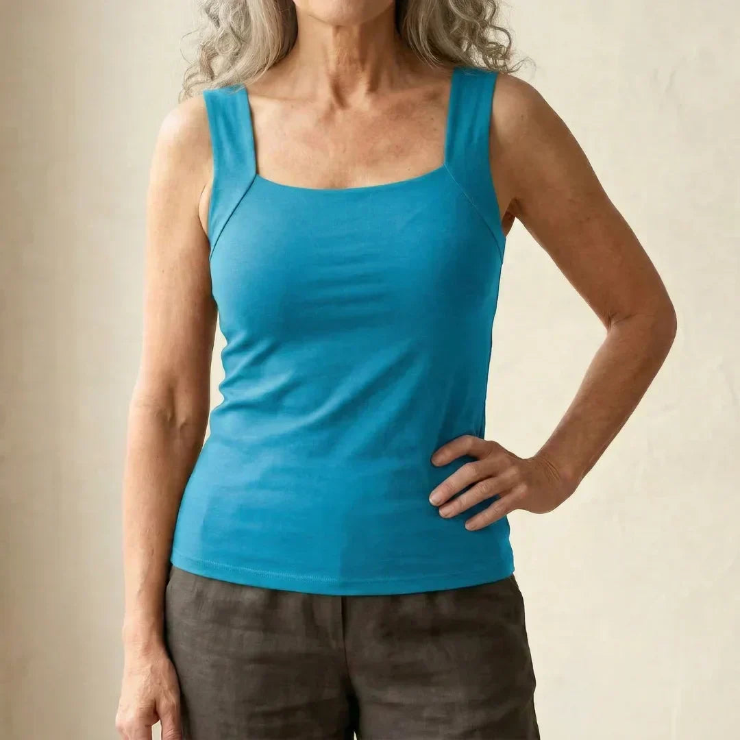 Roxanne | Built In Comfort Bra Tank Top
