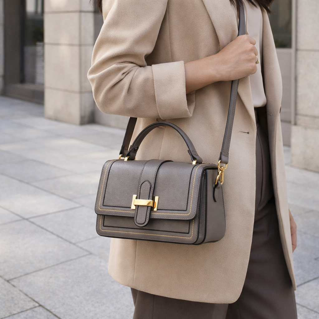 Orlena | Structured Shoulder Bag