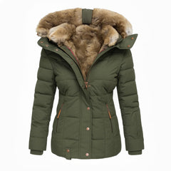 Margot | Hooded Quilted Winter Coat