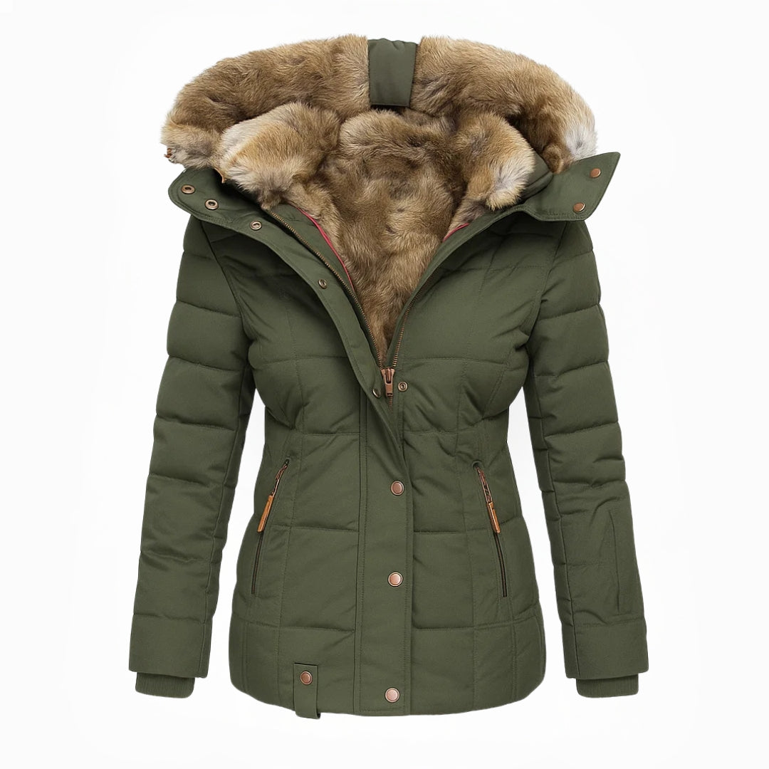 Margot | Hooded Quilted Winter Coat