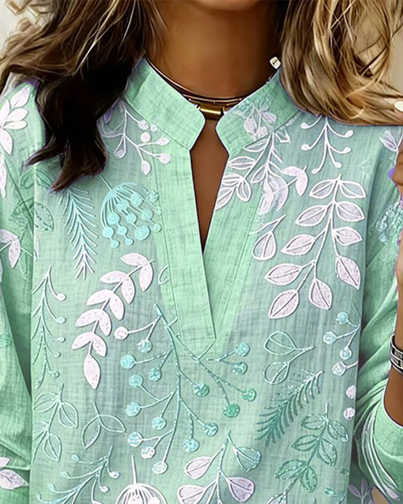 Aurelia | Soft-Touch Floral Blouse