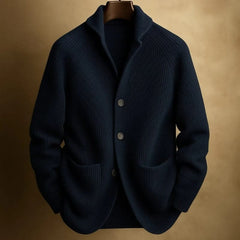Nolan | Ribbed Button-Front Cardigan