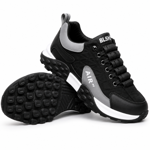 Tarek | Wide-Toe Lace-Up Walking Shoes