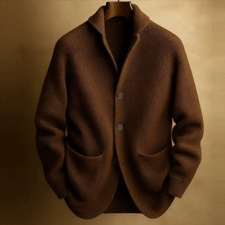Nolan | Ribbed Button-Front Cardigan