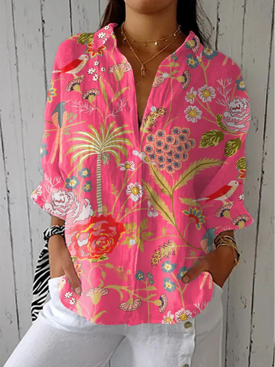 Nadine | Spring Garden Blouse