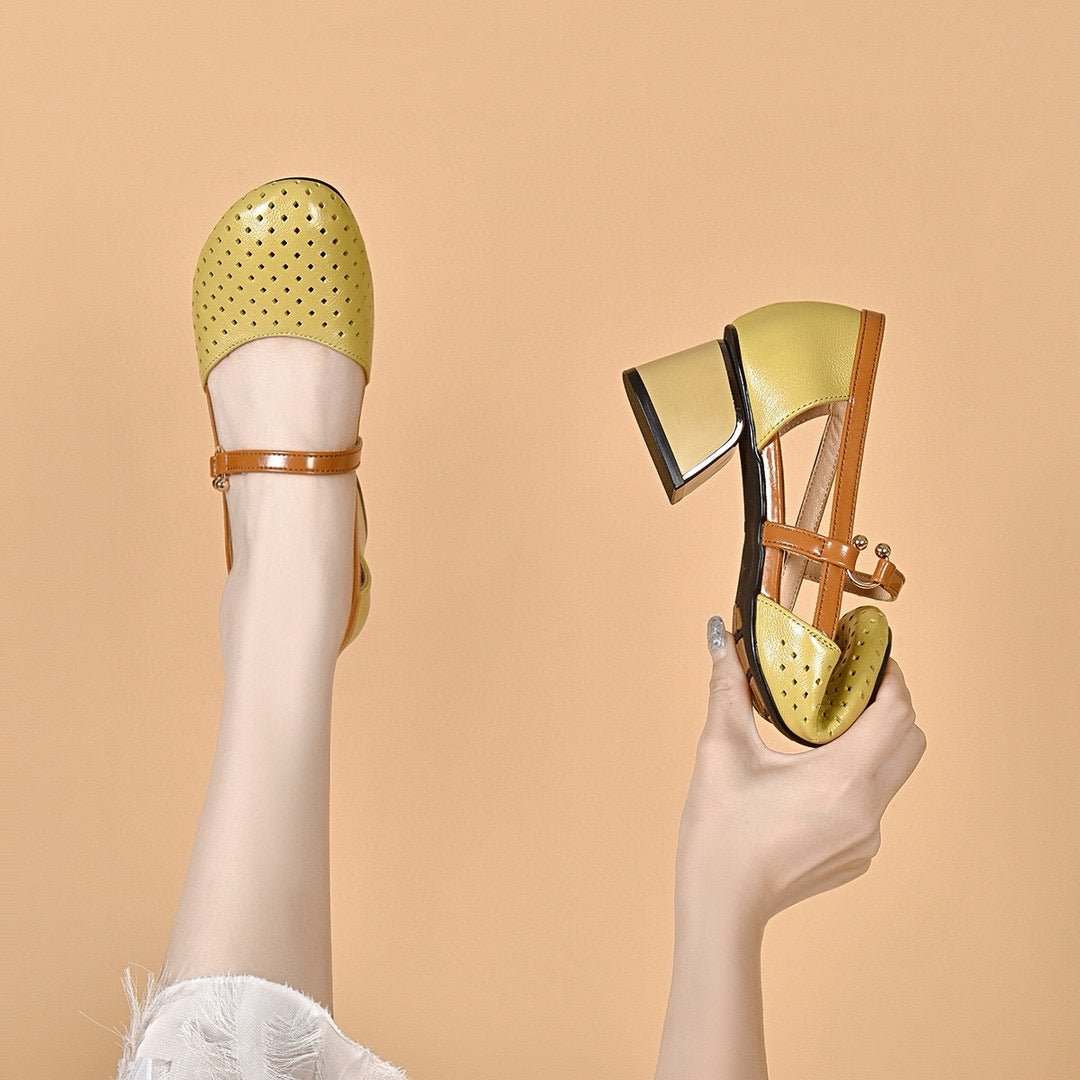 Harper | Compliment-Earning Low Heel Sandals