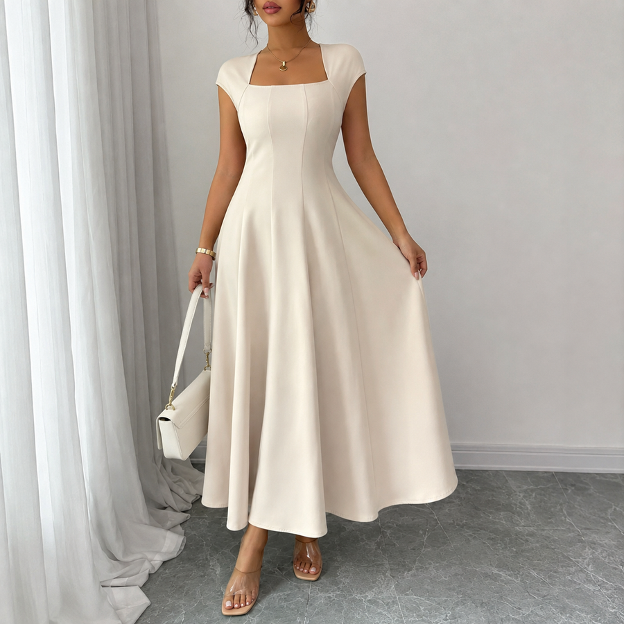 Brooklyn | Tummy-Control A-Line Midi Dress