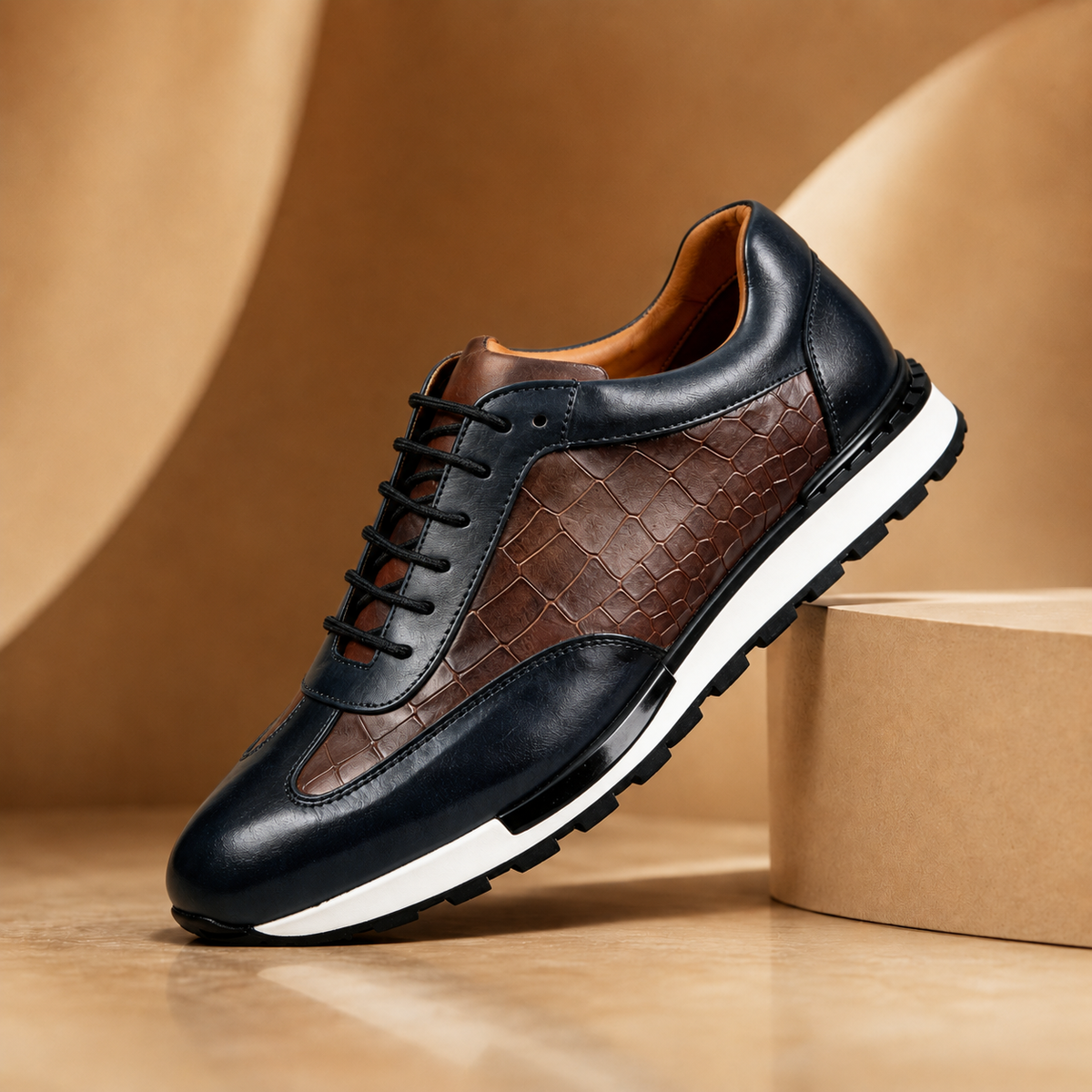 Lucian | Textured Everyday Sneakers