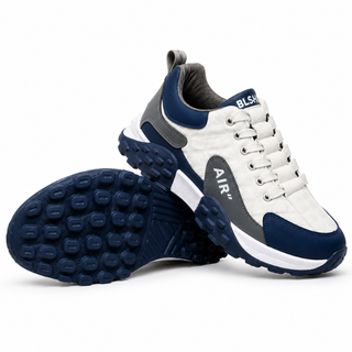 Tarek | Wide-Toe Lace-Up Walking Shoes