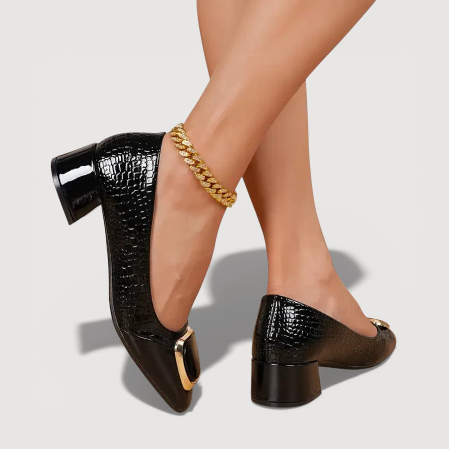 Jeaneth | Elegant Block Heels