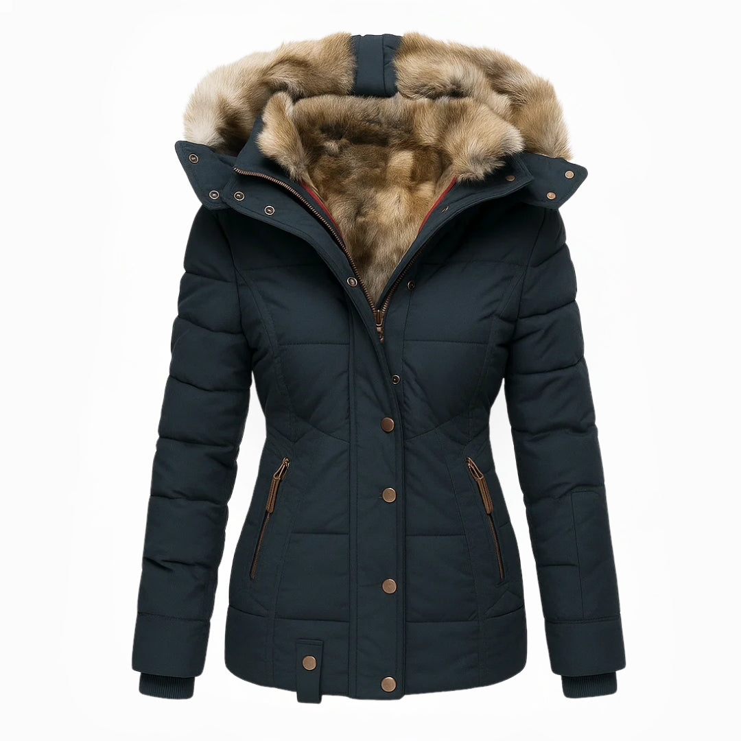 Margot | Hooded Quilted Winter Coat